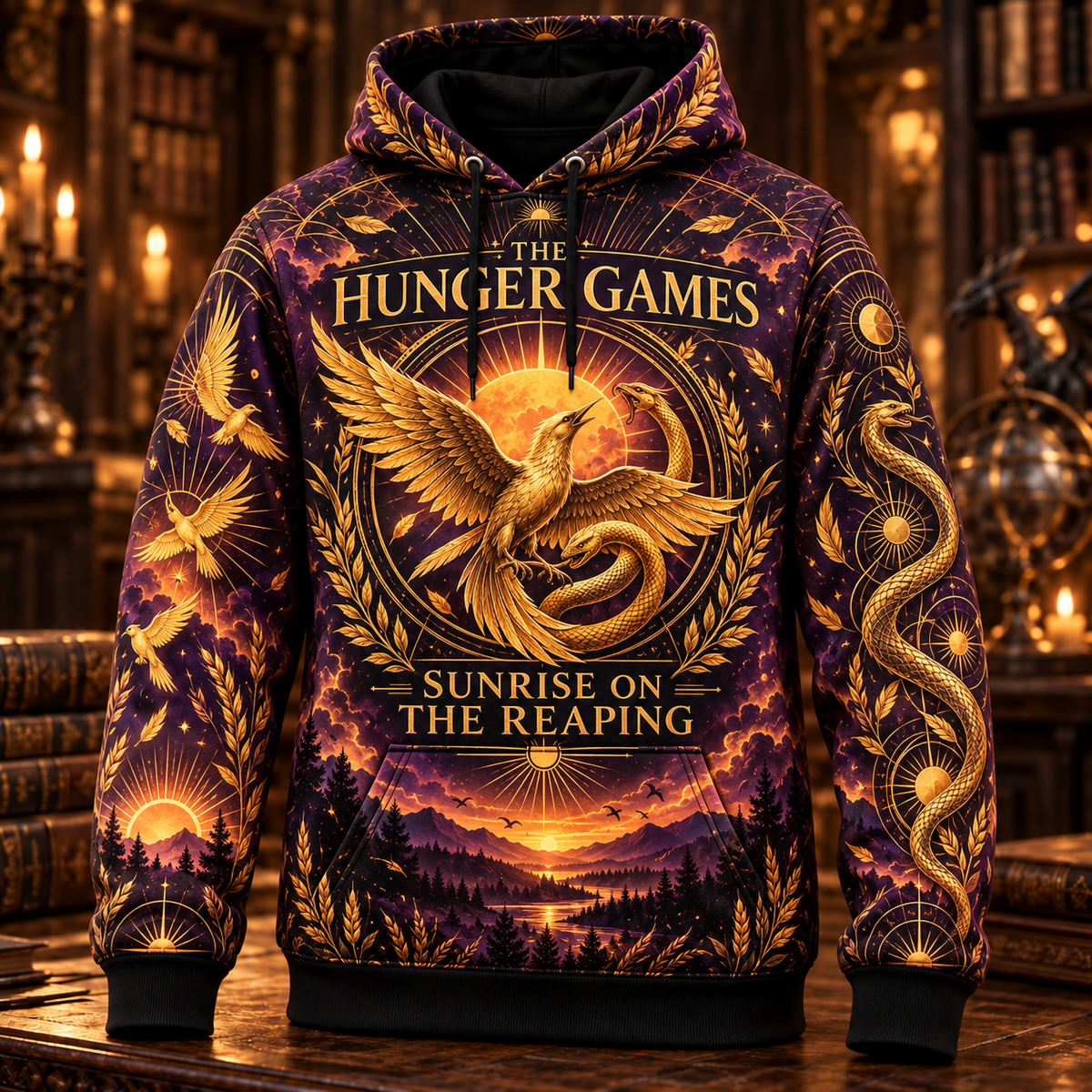 The Hunger Game AOP T-Shirt Sweatshirt Hoodie