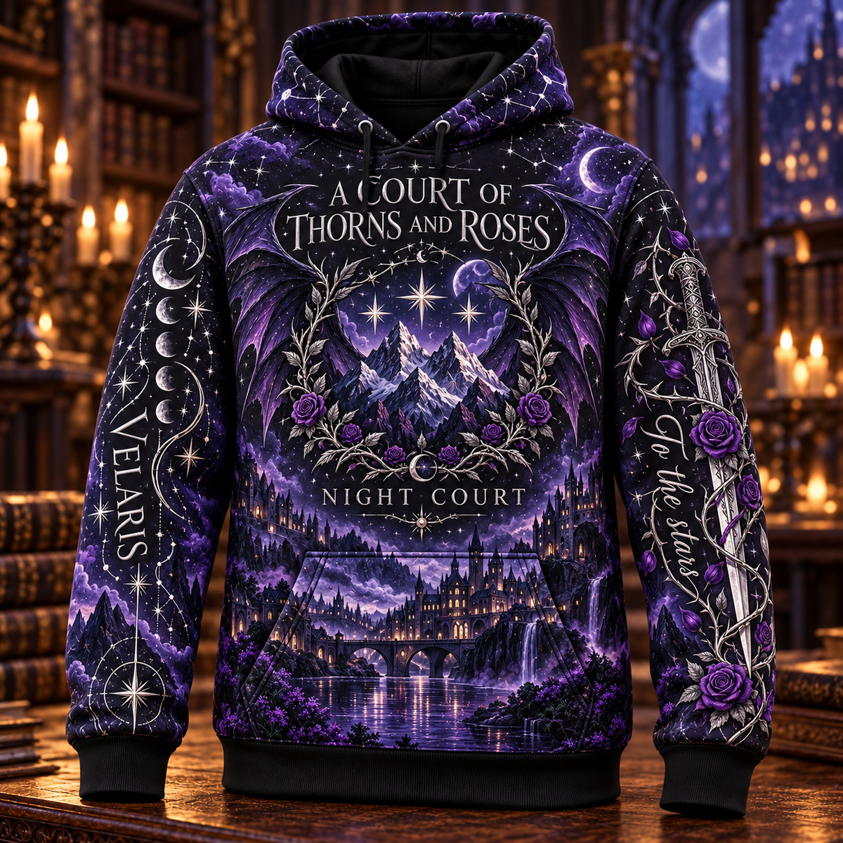 ACOTAR AOP T-Shirt Sweatshirt Hoodie