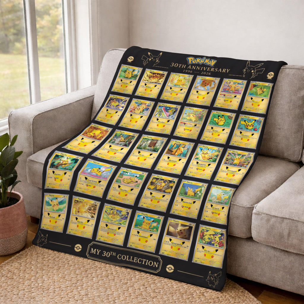 PKM 30th Anniversary Custom Fleece Blanket