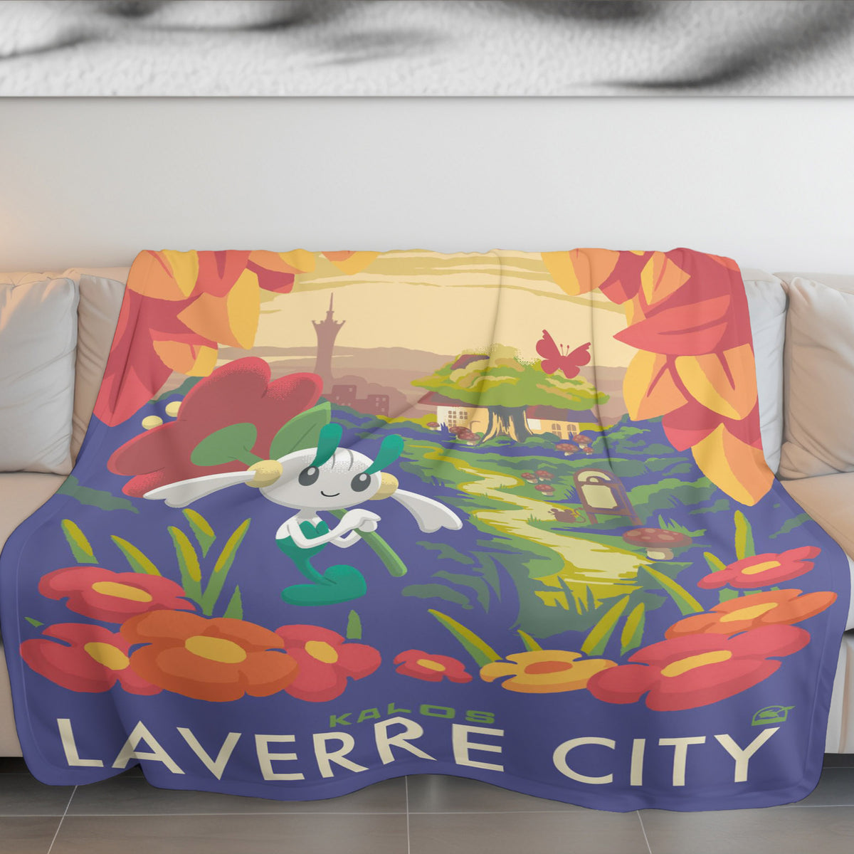 PKM Kalos Laverre City Fleece Blanket