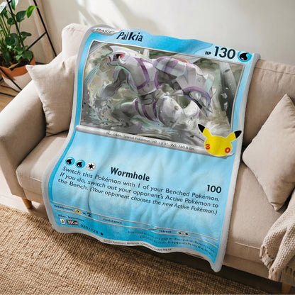 PKM 30th Anniversary Palkia Custom Fleece Blanket