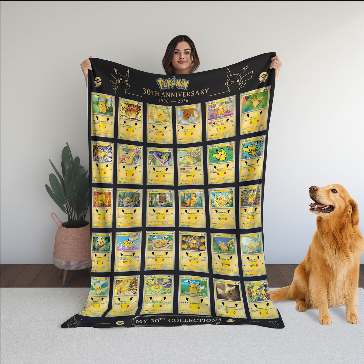 PKM 30th Anniversary Custom Fleece Blanket