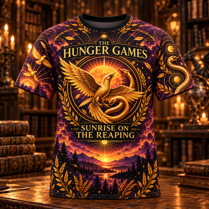 The Hunger Game AOP T-Shirt Sweatshirt Hoodie