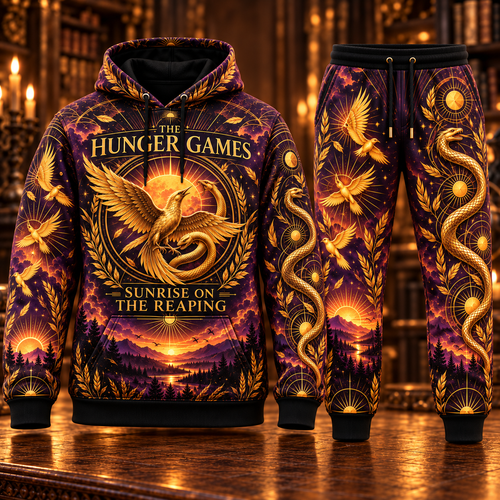 The Hunger Game AOP T-Shirt Sweatshirt Hoodie