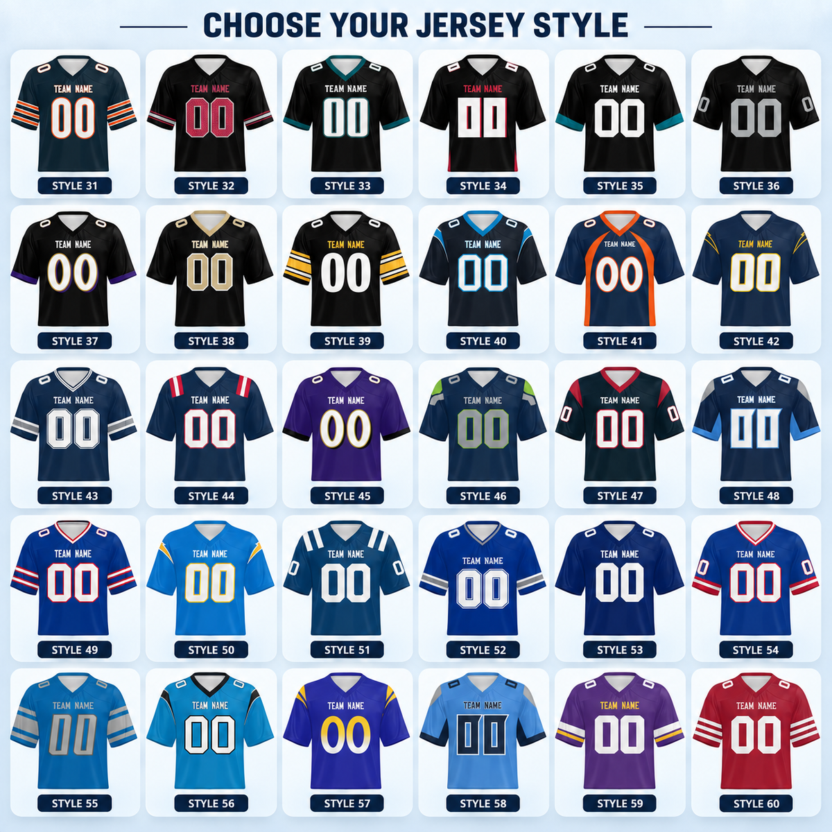 Personzalized Family Birthday Jersey - Custom Name, Number & Design