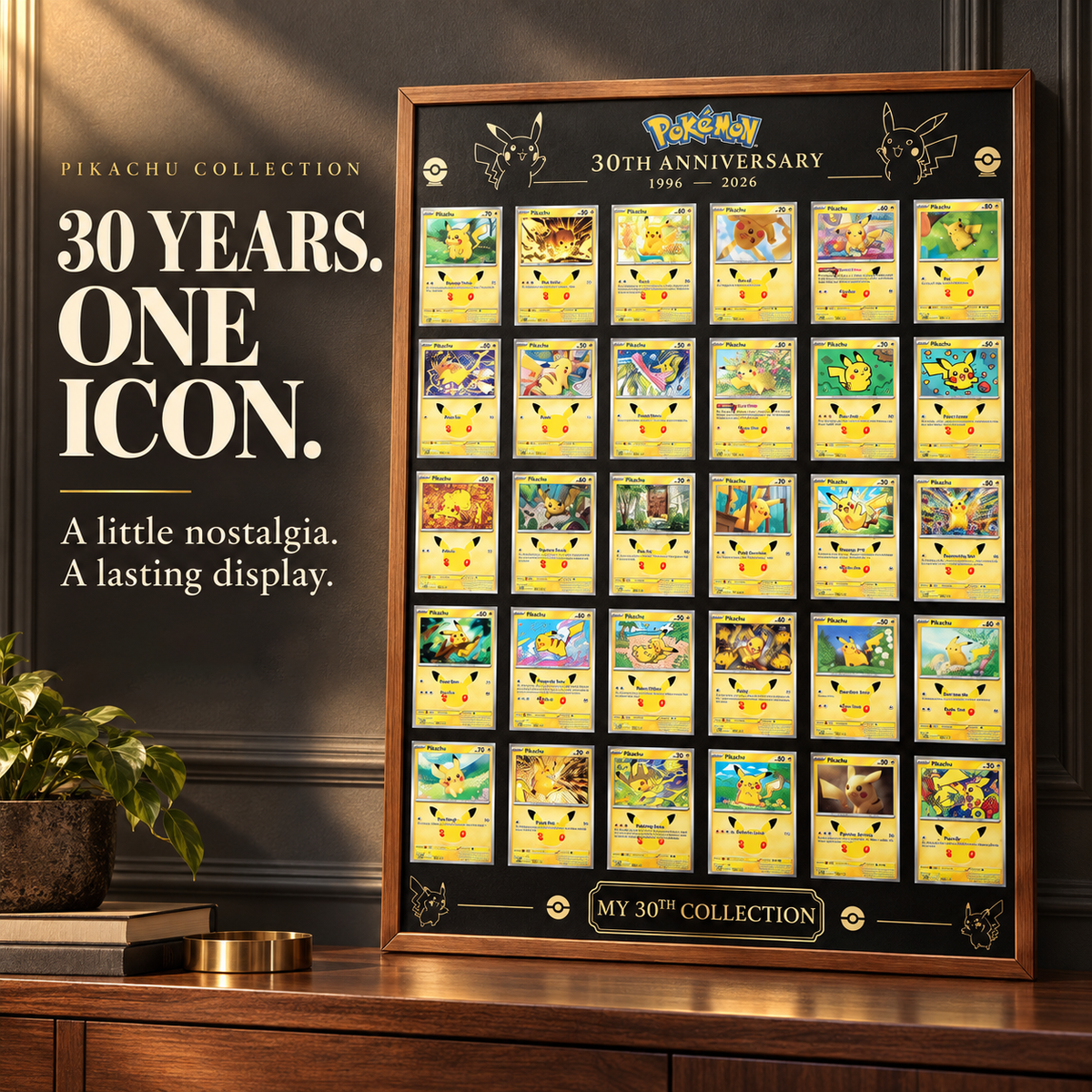 PKM 30th Anniversary Custom Framed Canvas