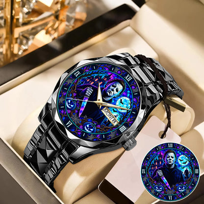 Halloween Neon Michael Myers Custom Watch