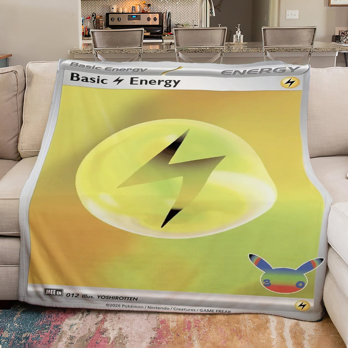 PKM Basic Energy 30th Anniversary Custom Fleece Blanket