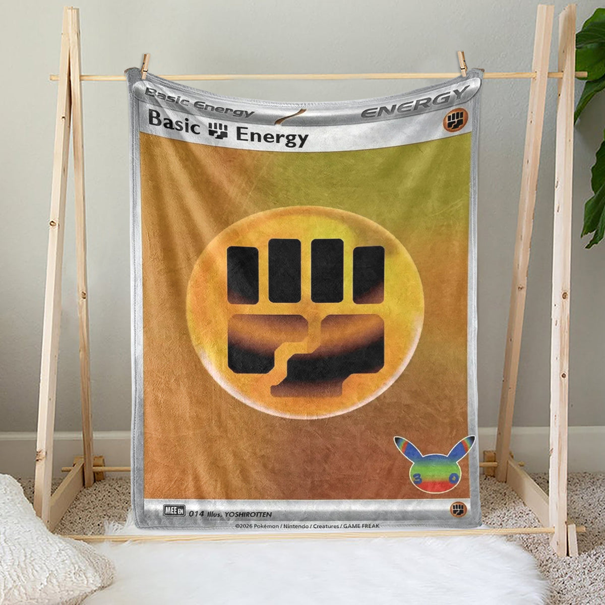 PKM Basic Energy 30th Anniversary Custom Fleece Blanket