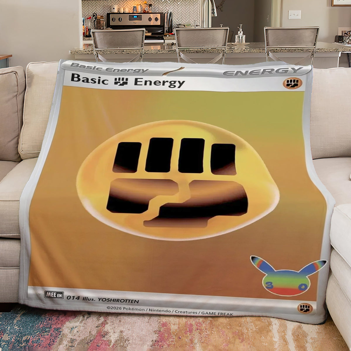 PKM Basic Energy 30th Anniversary Custom Fleece Blanket