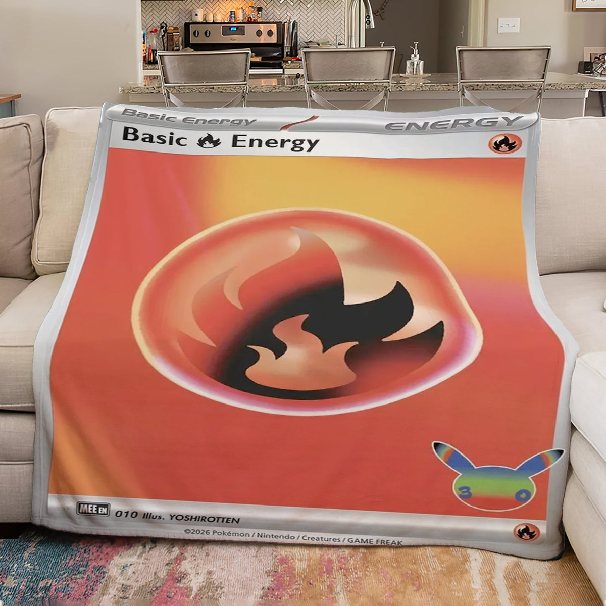 PKM Basic Energy 30th Anniversary Custom Fleece Blanket