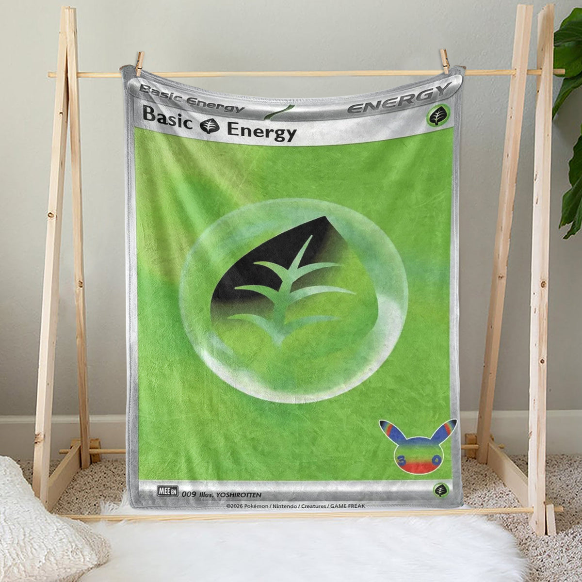 PKM Basic Energy 30th Anniversary Custom Fleece Blanket