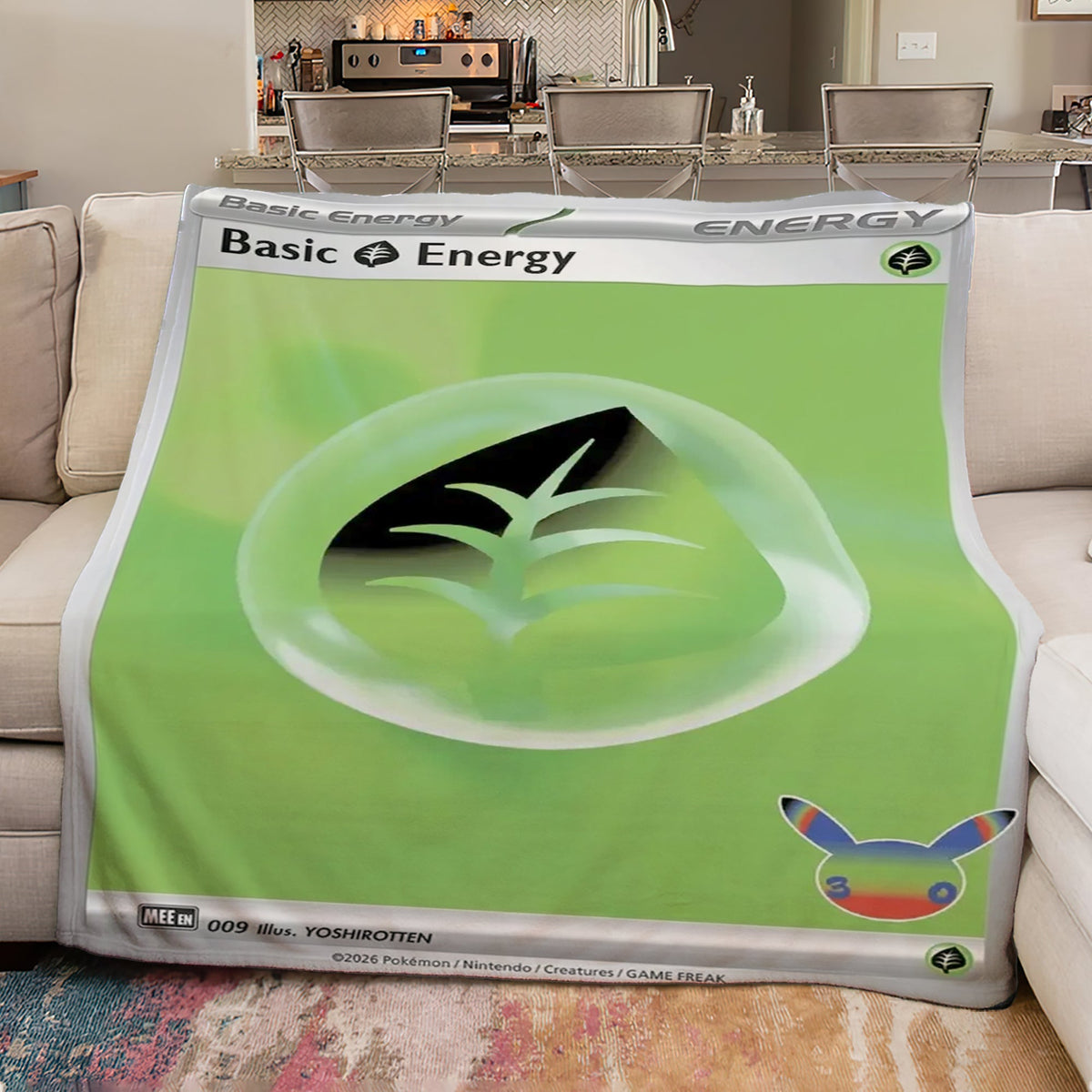 PKM Basic Energy 30th Anniversary Custom Fleece Blanket