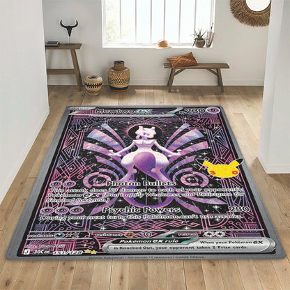 PKM Mewtwo Custom Sponge Floor Mat