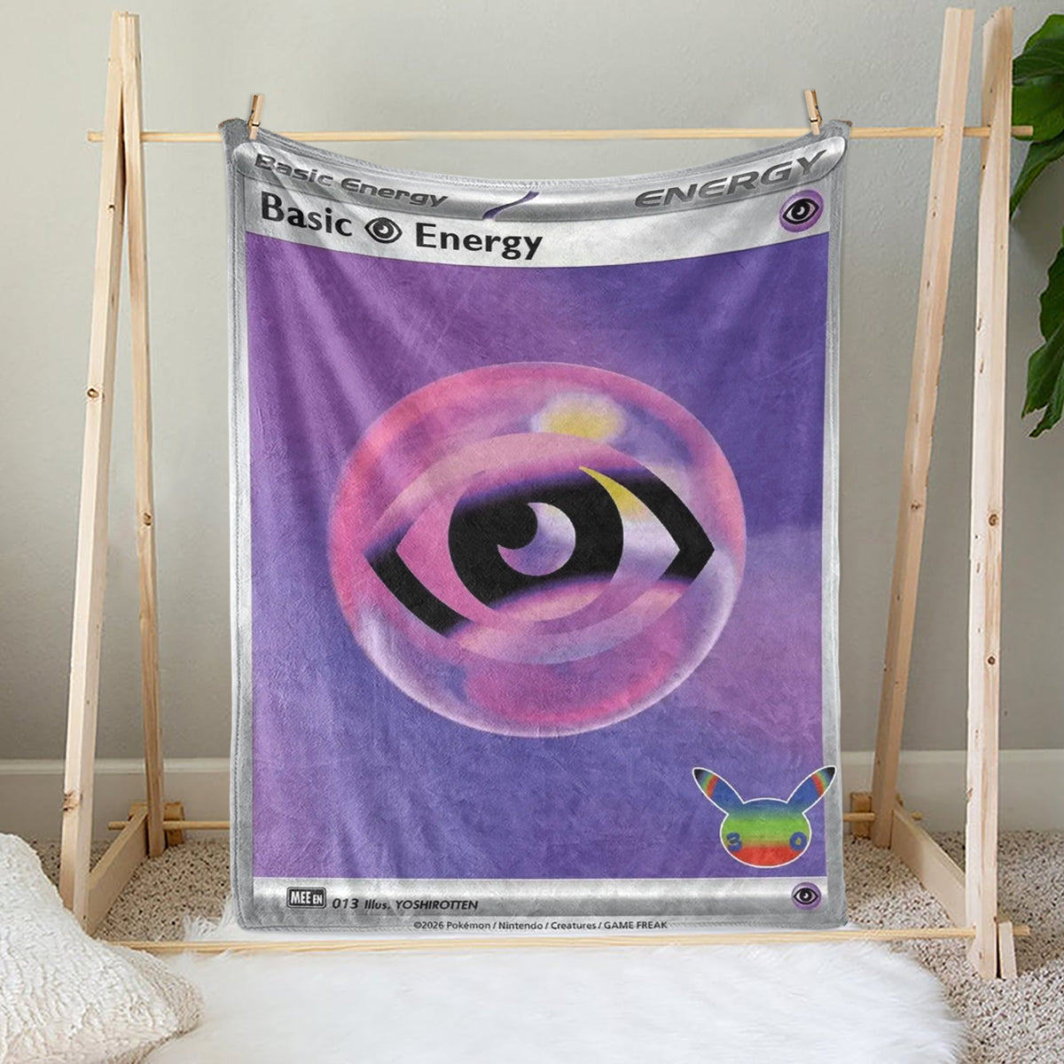 PKM Basic Energy 30th Anniversary Custom Fleece Blanket