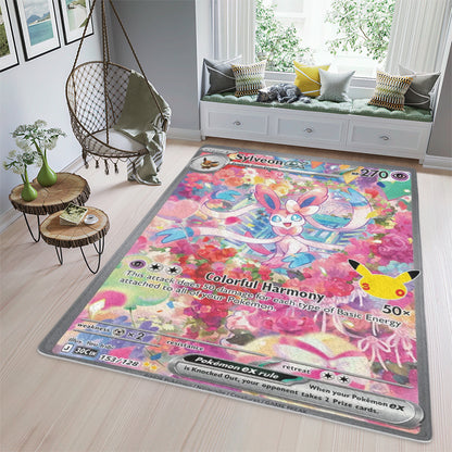 PKM Sylveon EX Custom Sponge Floor Mat
