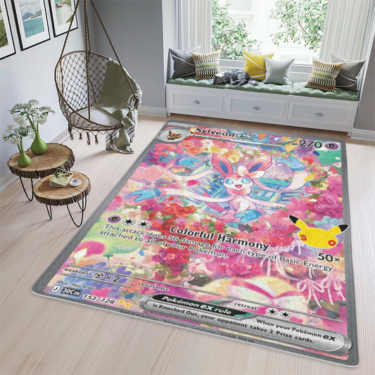 PKM Sylveon EX Custom Sponge Floor Mat