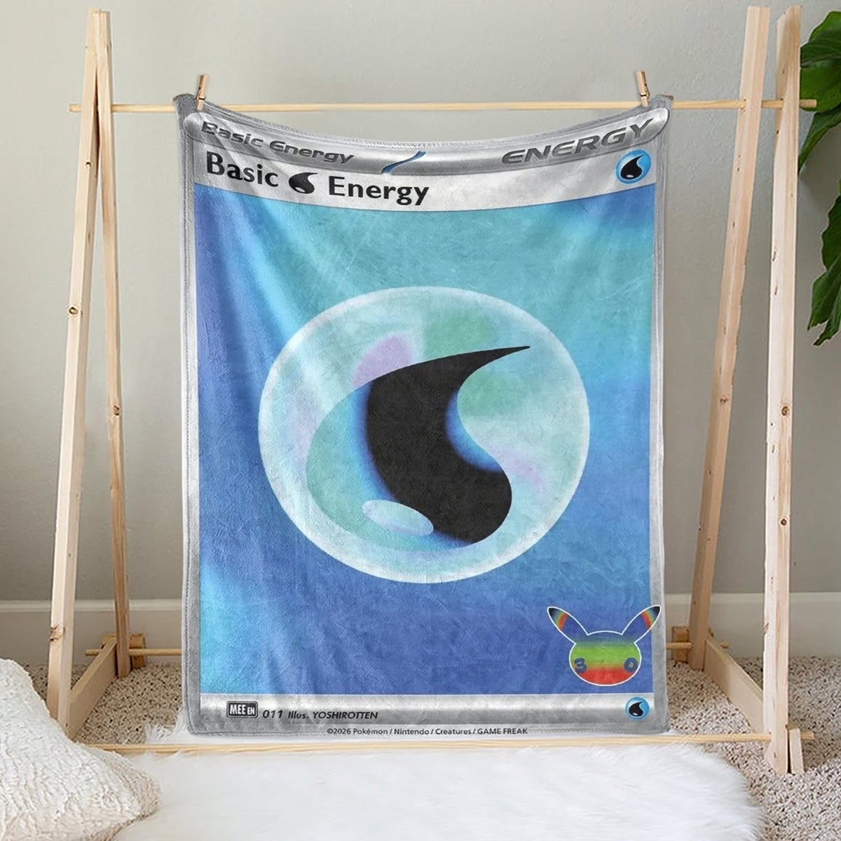 PKM Basic Energy 30th Anniversary Custom Fleece Blanket