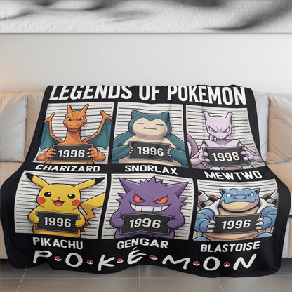 Legends Of PKM Fleece Blanket