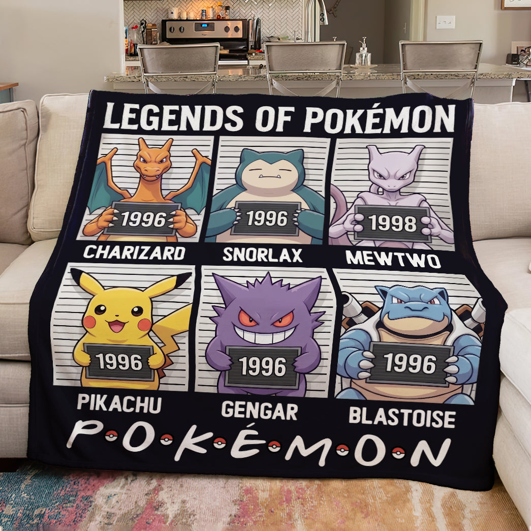 Legends Of PKM Fleece Blanket